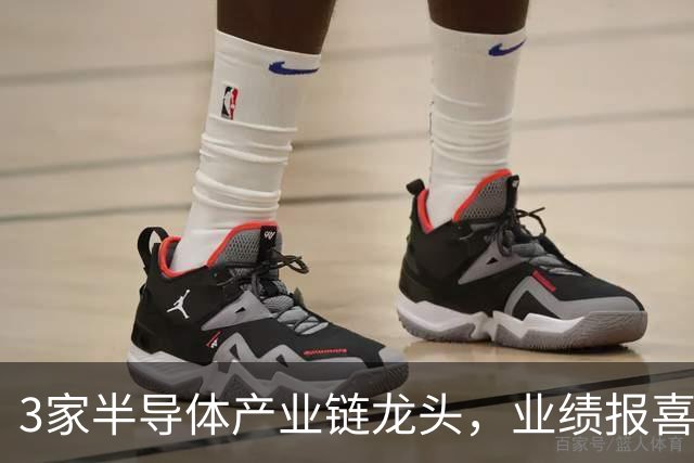 3家半导体产业链龙头，业绩报喜！